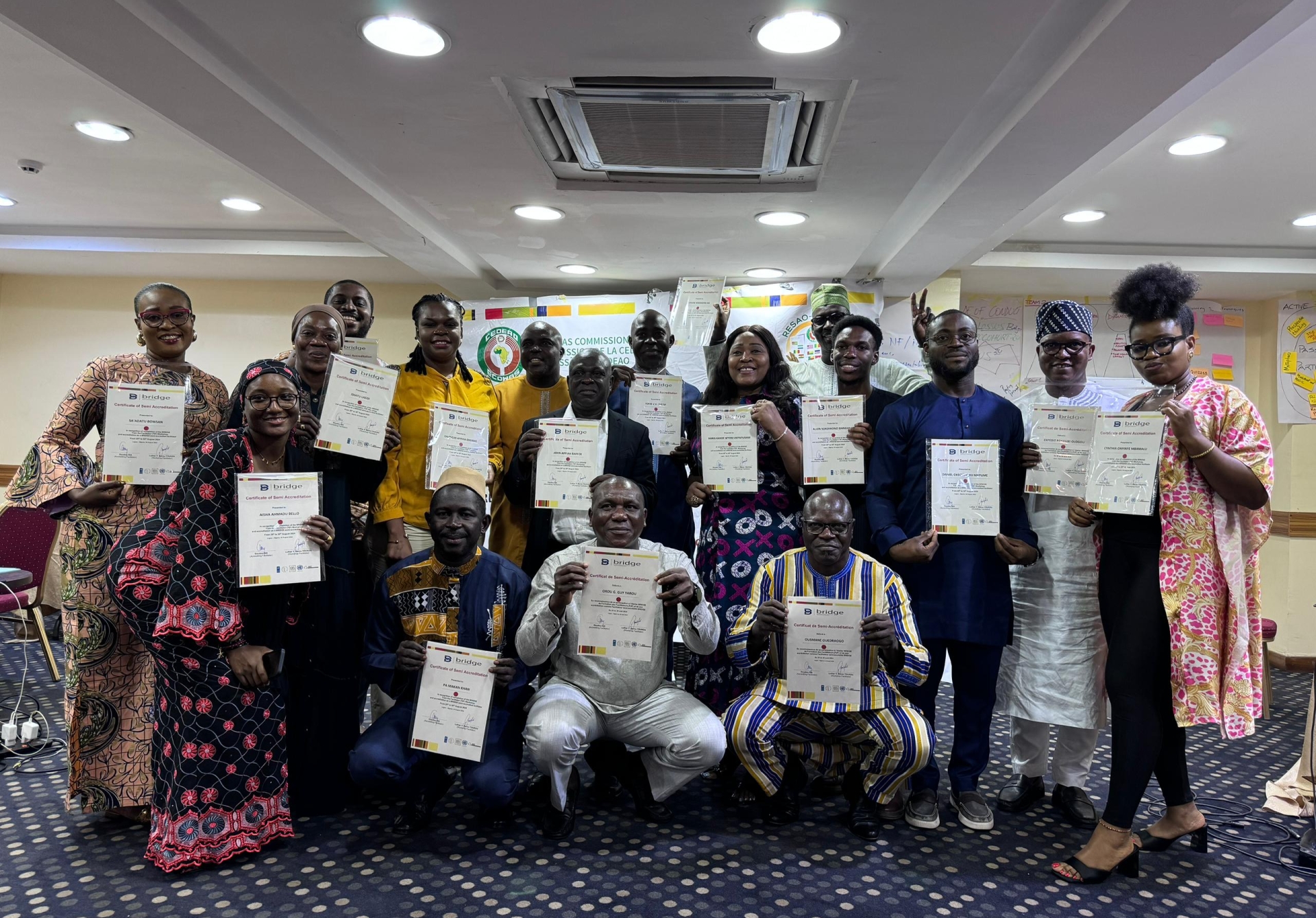  FIN DE L’ATELIER DE FORMATION DES FACILITATEURS (FdF) BRIDGE ORGANISÉ PAR LE RESAO AU NIGERIA. 